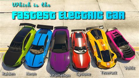 Fastest Electric Car In Gta 5 Online 2021 Electric Vehicle